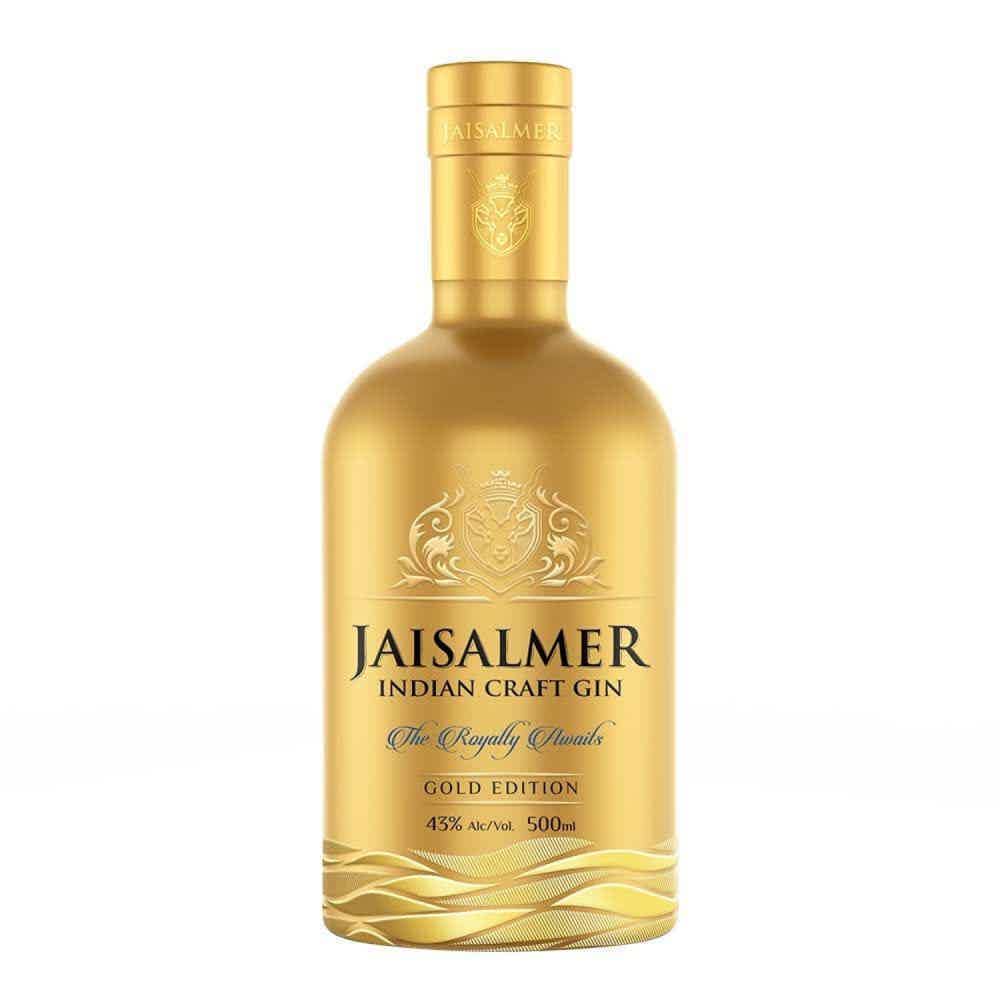 Jaisalmer Indian Craft Gin - Gold Edition 43.0% 0.5L, Spirits