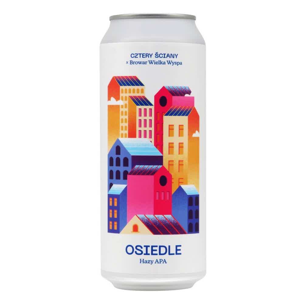 Four Walls OSIEDLE Hazy American Pale Ale 0,5l 5.4% 0.5L, Beer