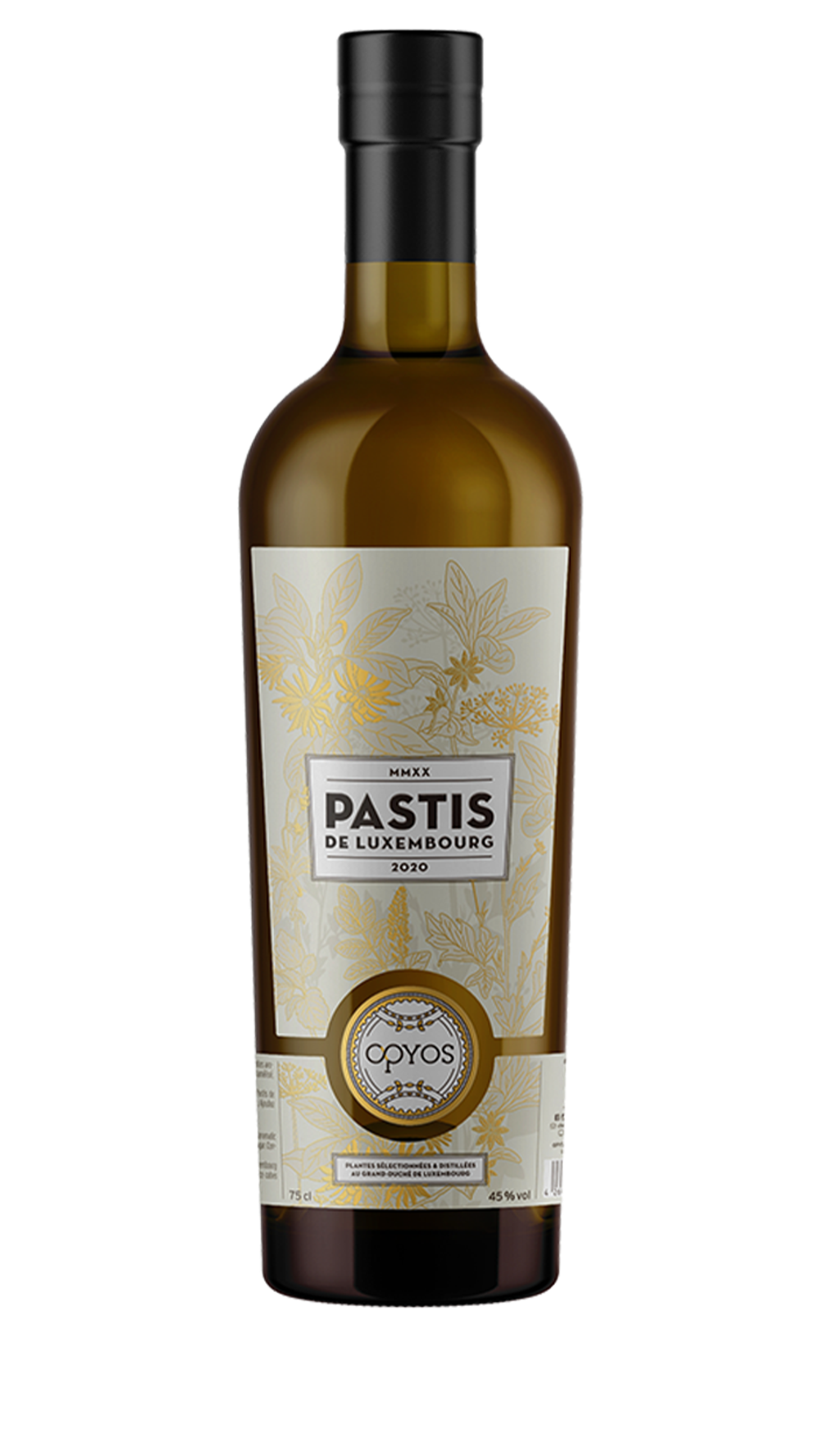 Opyos Pastis de Luxembourg 45.0% 0.75L, Spirits