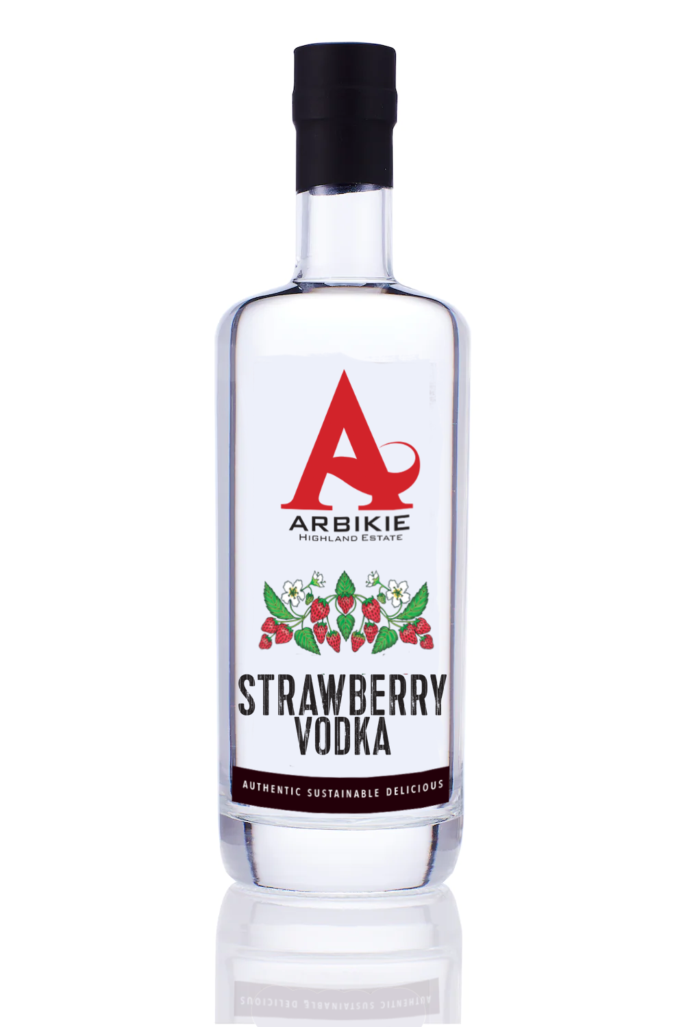 Arbikie Strawberry Vodka 50.0% 0.7L, Spirits