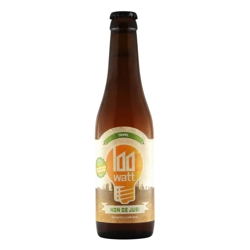 100 Watt Non De Jus Cereal Tripel 0,33l 8.8% 0.33L, Beer