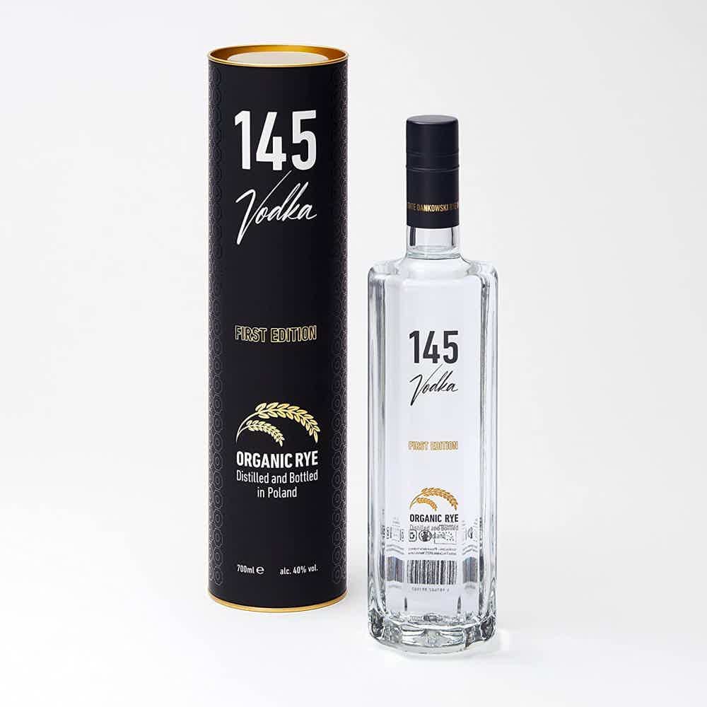 145 Vodka Bottle in Tube 40.0% 0.7L, Spirits