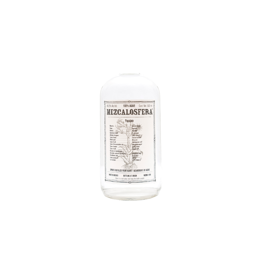 MEZCALOSFERA 2022 PAPALOTE - ANTONIO SONIDO | 500 ML 49.2% 0.5L, Spirits