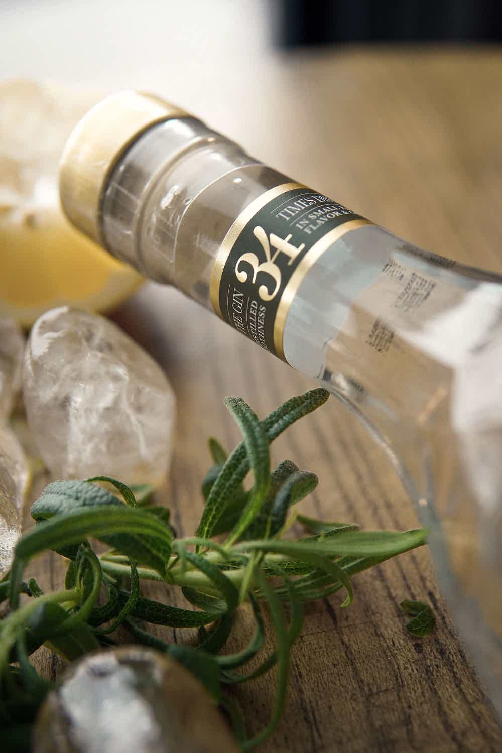 Purity London Dry Organic 34 Gin 700 ml 43.0% 0.7L, Spirits
