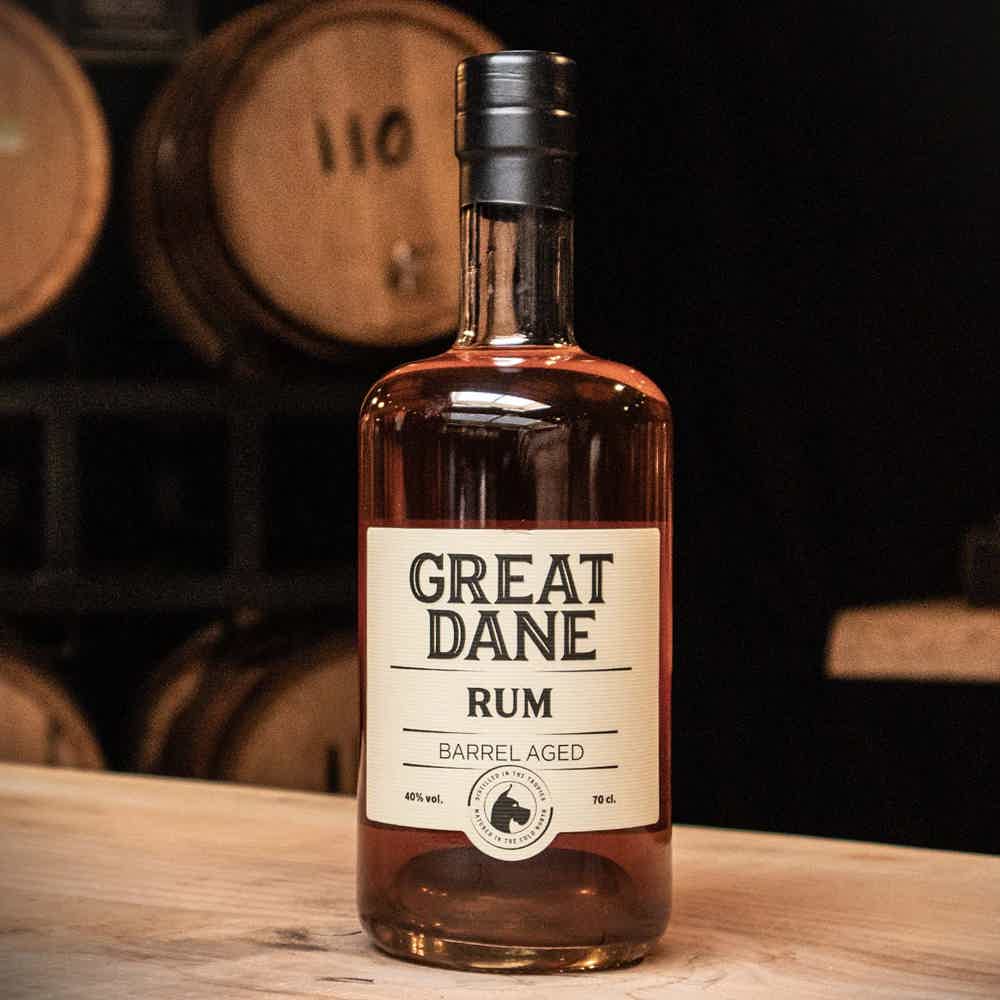 Great Dane Rum (barrel aged) 40.0% 0.7L, Spirits