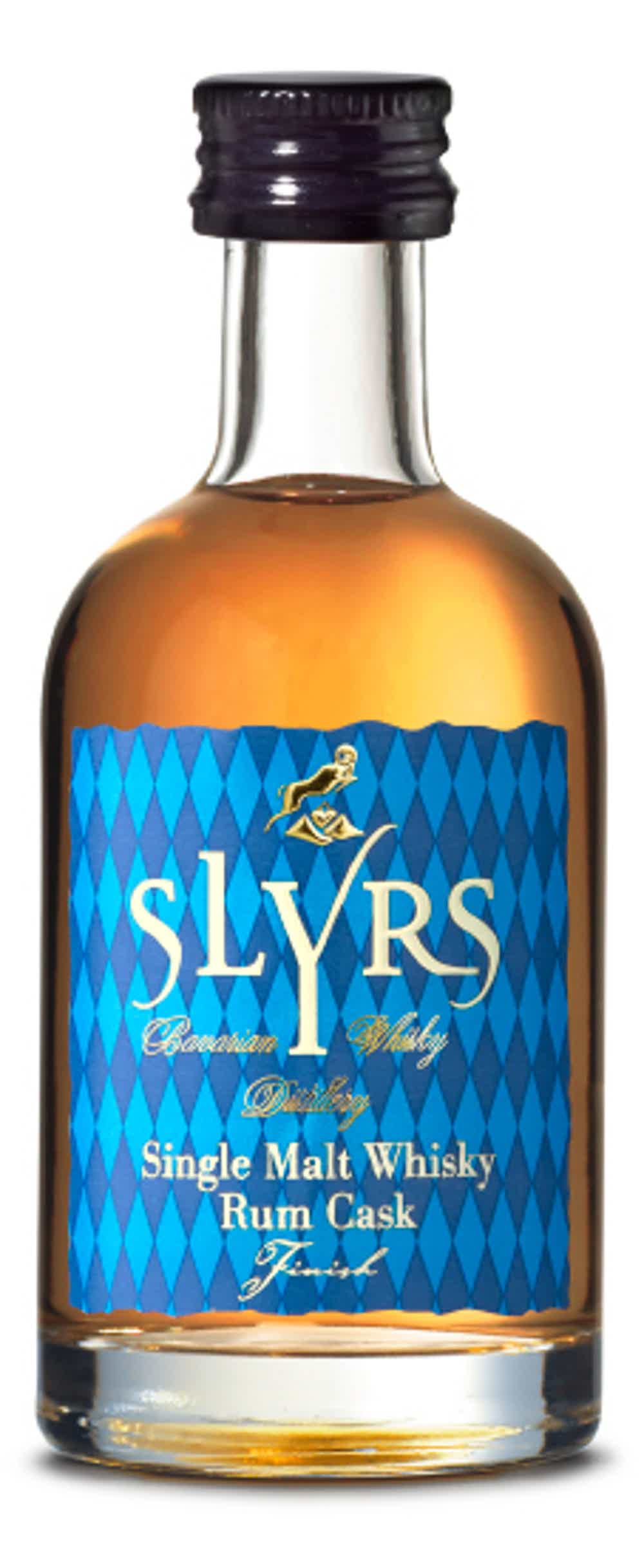 SLYRS Single Malt Whisky Rum Cask Finish 46% vol. 46.0% 0.05L, Spirits