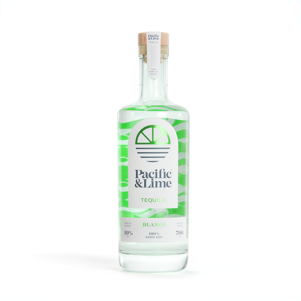 Tequila Pacific & Lime | Blanco 100% Agave | 70cl 40% vol 40.0% 0.7L, Spirits