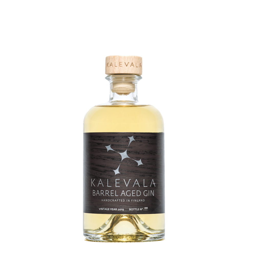 Kalevala Barrel Aged Gin (0.5L, 40.9% ABV) 40.9% 0.5L, Spirits