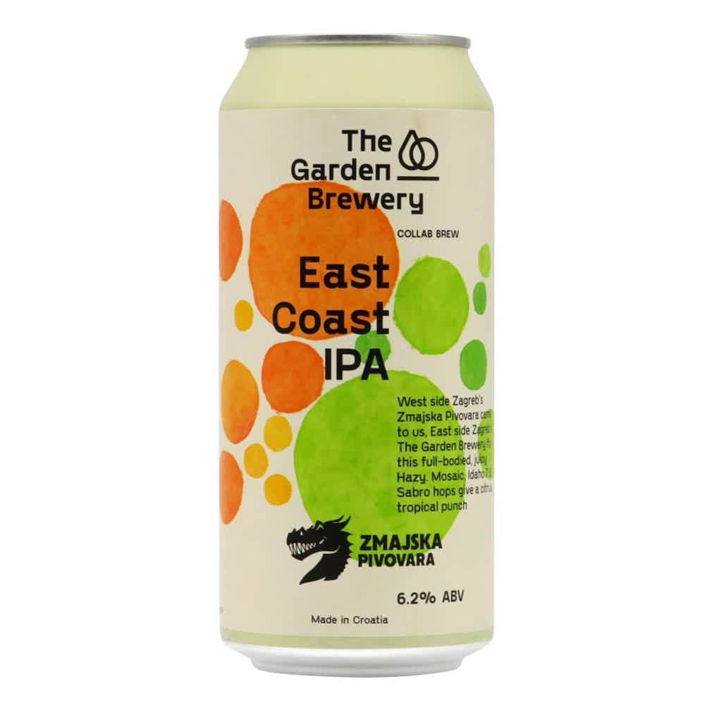 The Garden Brewery/Zmajska East Coast IPA 0,44l 6.2% 0.44L, Beer