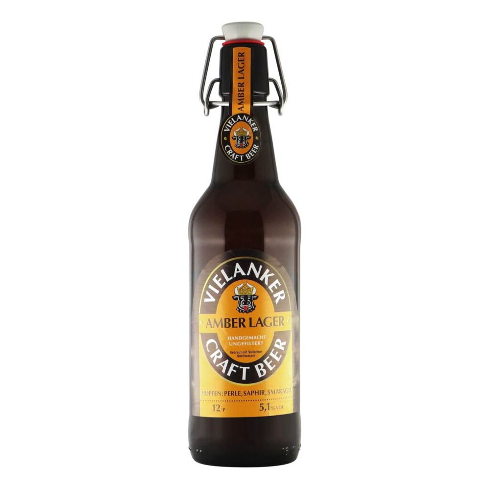 Vielanker Amber Lager 0,5l 5.1% 0.5L, Beer