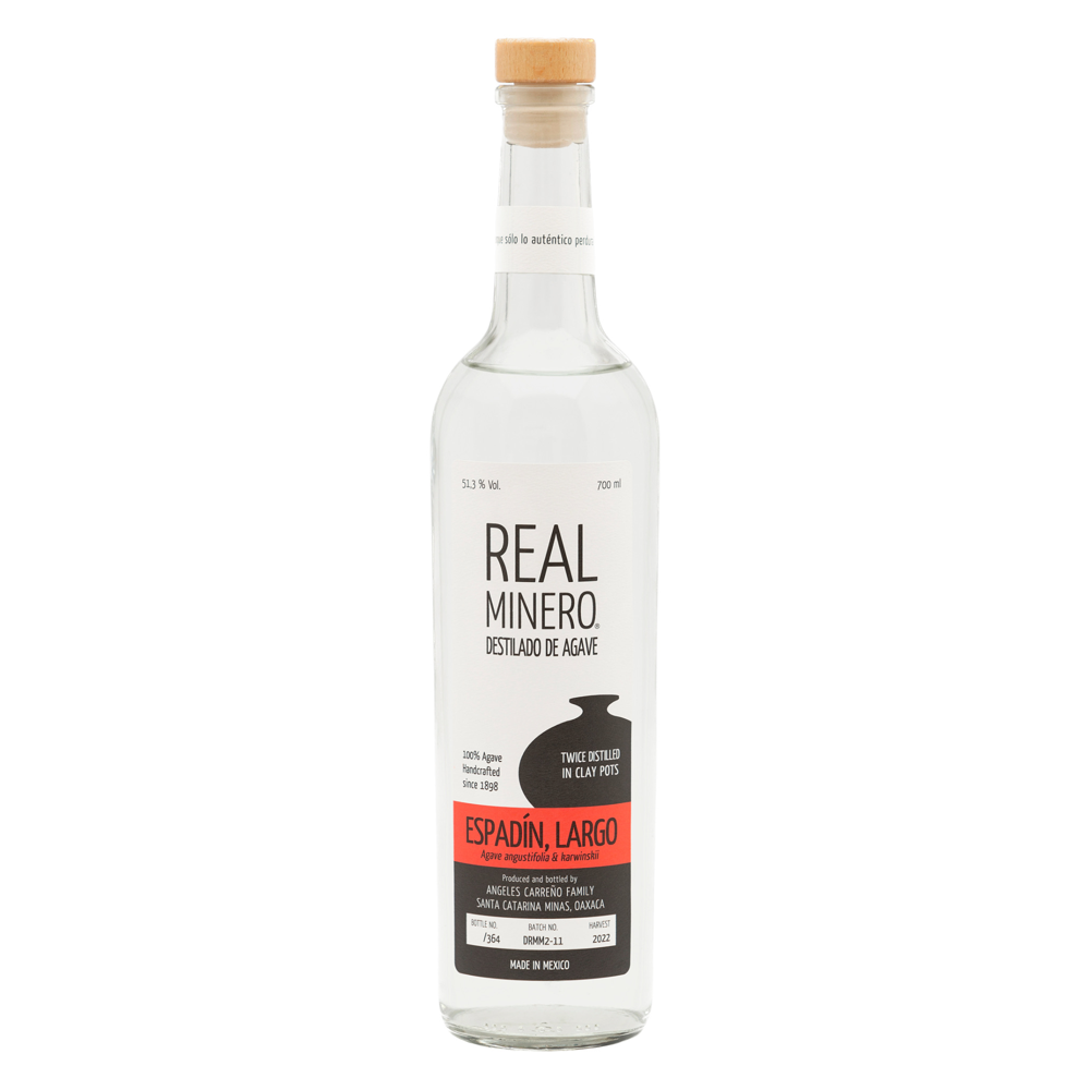REAL MINERO 2022 ESPADÍN / LARGO | 700 ML 51.3% 0.7L, Spirits