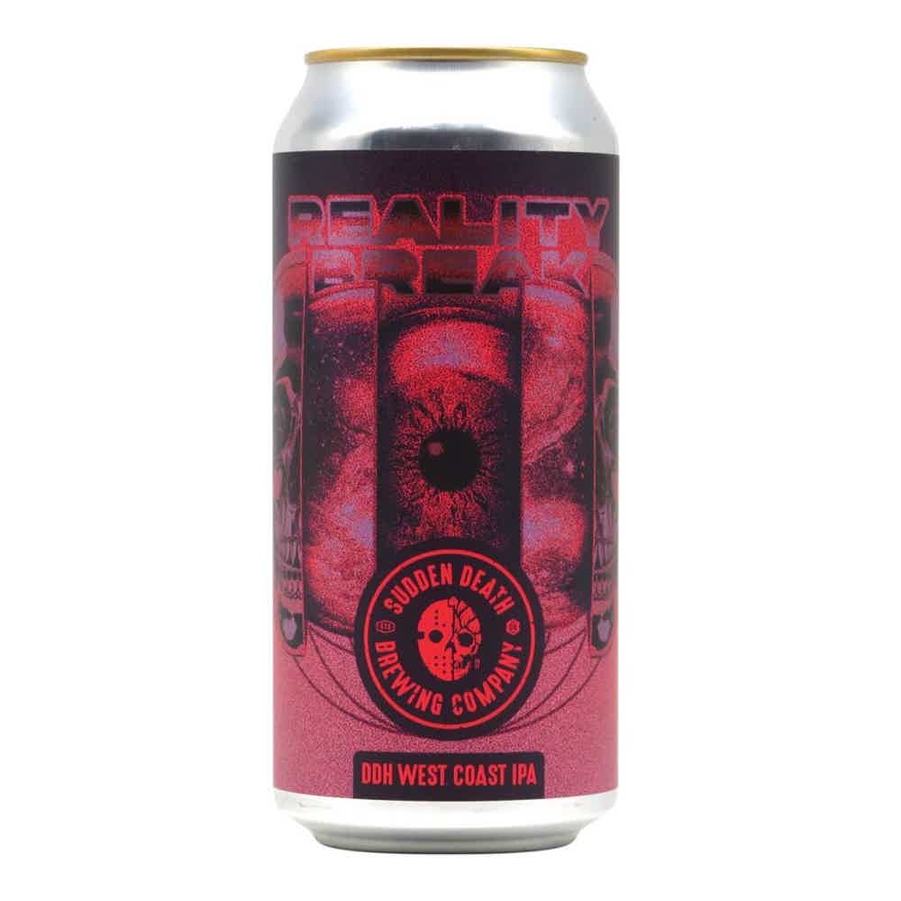 Sudden Death Reality Break DDH West Coast IPA 0,44l 7.3% 0.44L, Beer