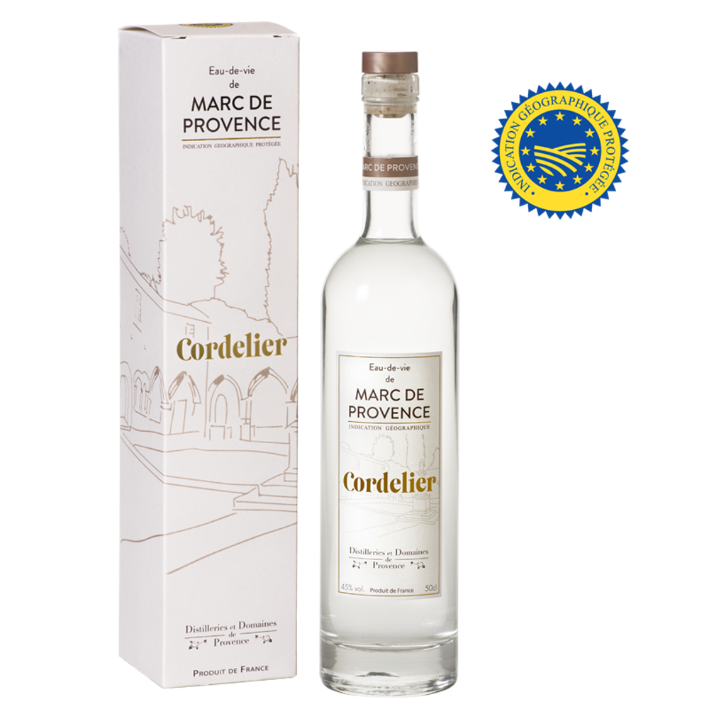 Marc Cordelier de Provence 45.0% 0.5L, Spirits