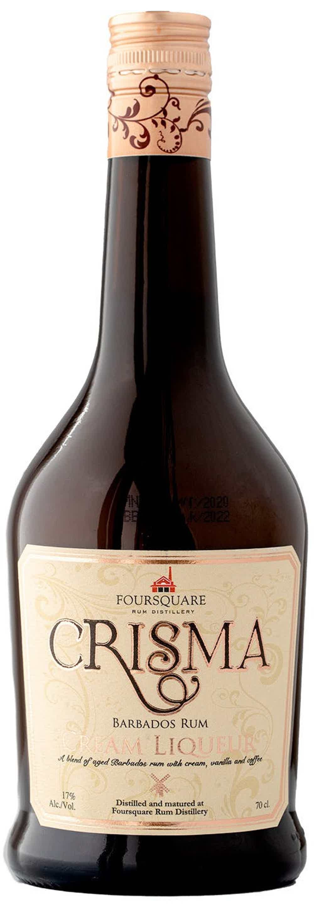 Foursquare Distillery Crisma Rum Cream Liqueur 17.0% 0.7L, Spirits