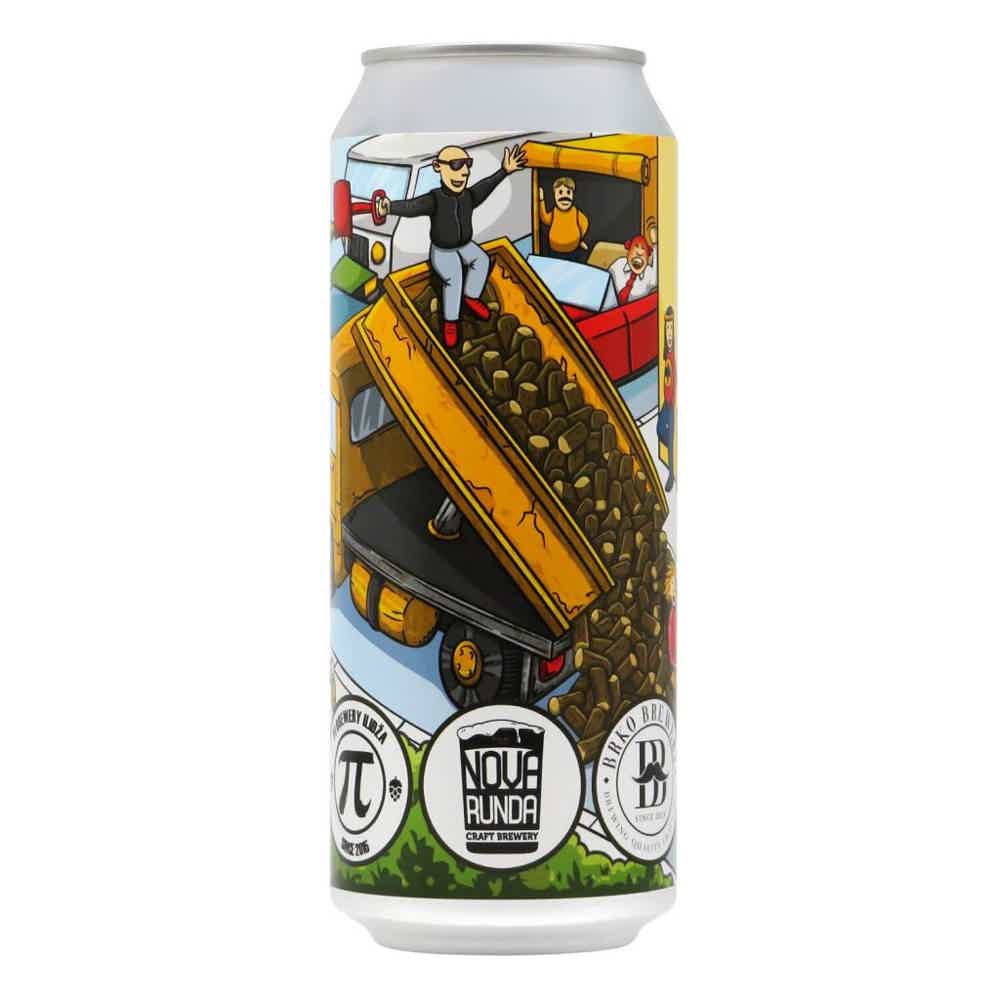 Nova Runda Log, Stack, And Two Smoking Sliders IPA 0,5l 6.1% 0.5L, Beer