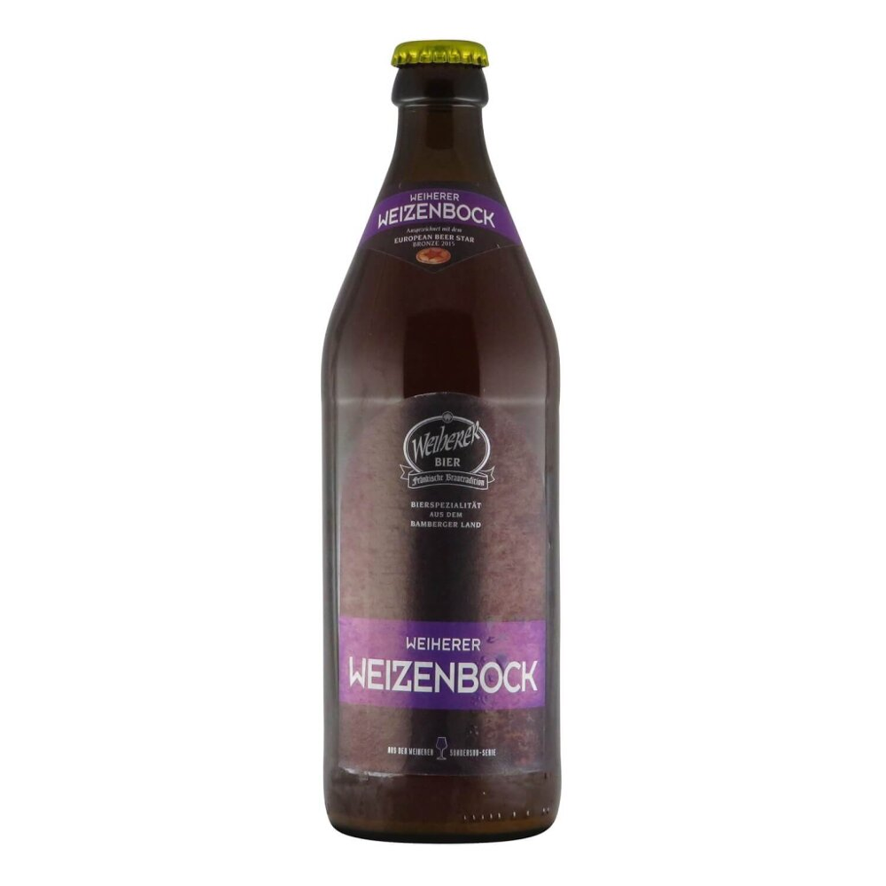 Weiherer Weizenbock 0,5l 6.8% 0.5L, Beer