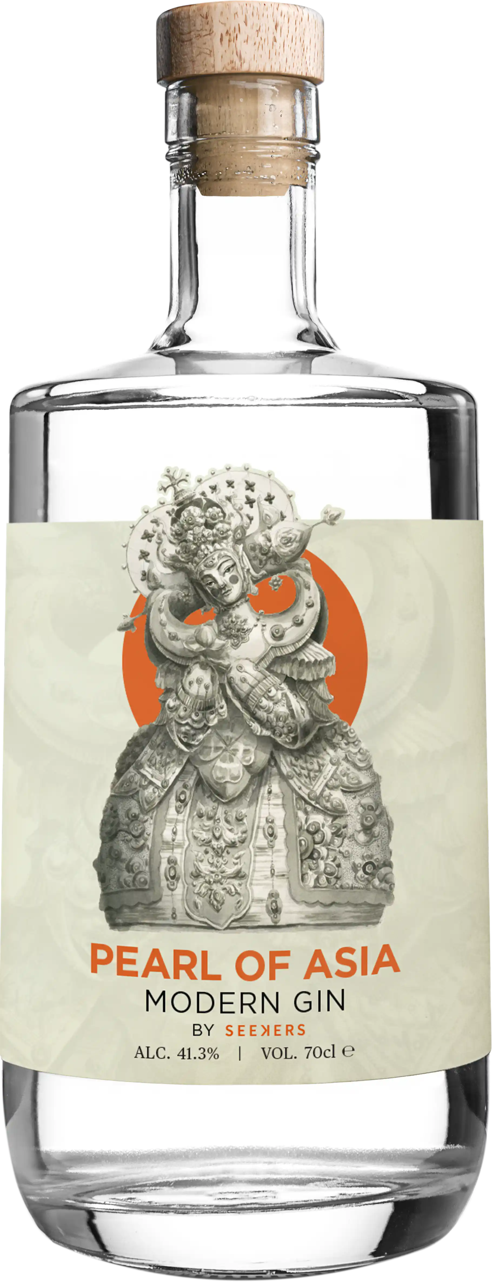 SEEKERS PEARL OF ASIA GIN 41.3% 0.7L, Spirits