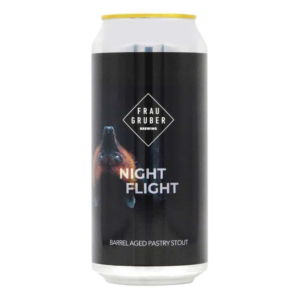 FrauGruber Night Flight Barrel Aged Pastry Stout 0,44l 14.2% 0.44L, Beer