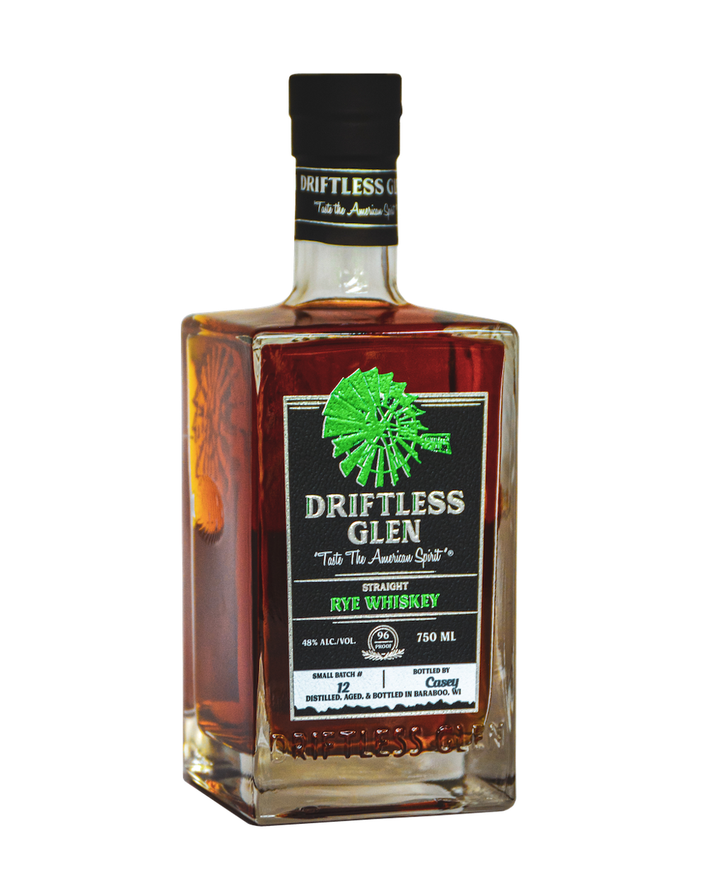 Driftless Glen - Straight Rye Whiskey - Small Batch 48.0% 0.7L, Spirits