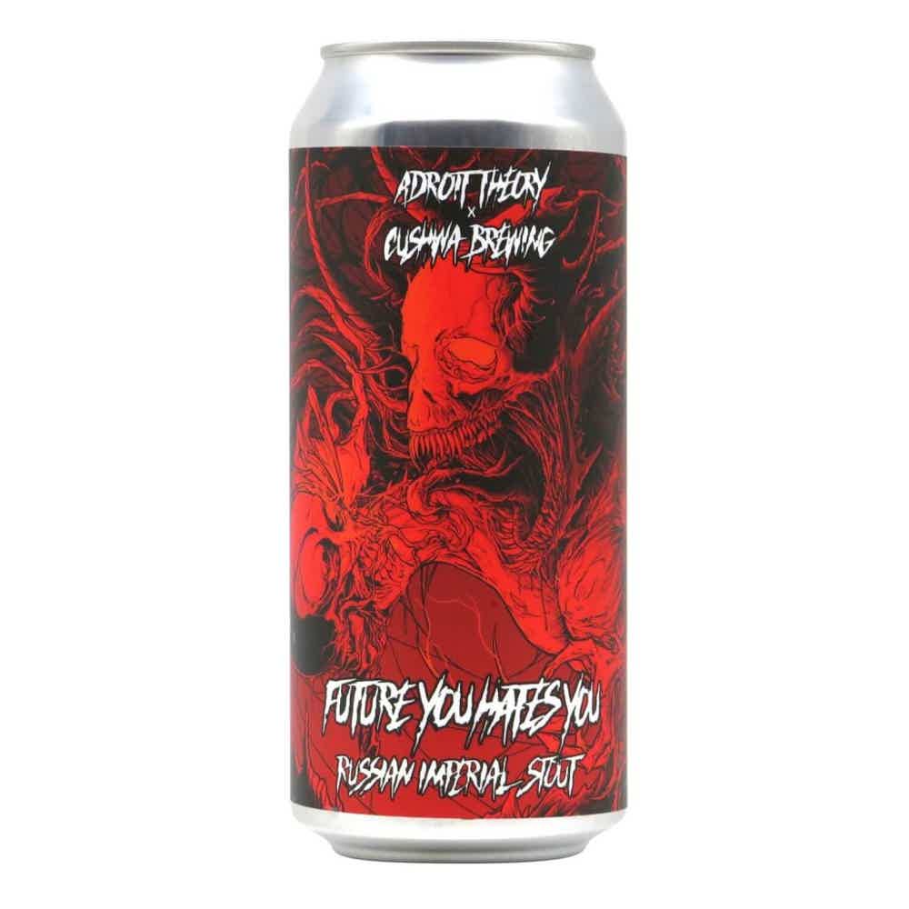 Adroit Theory Future You Hates You (Ghost HATE) Russian Imperial Stout 0,473l 14.0% 0.473L, Beer