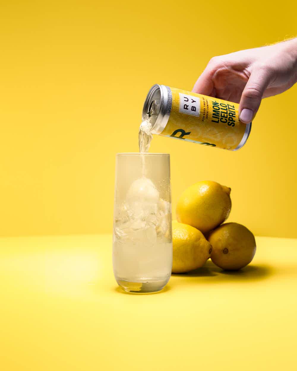 Ruby Limoncello Spritz RTD 8.1% 0.2L, Spirits