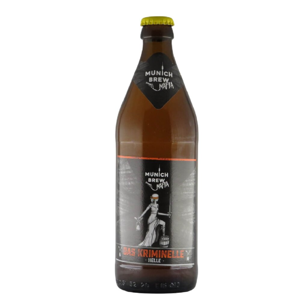 Munich Brew Mafia Das Kriminelle Helle 0,5l 5.0% 0.5L, Beer