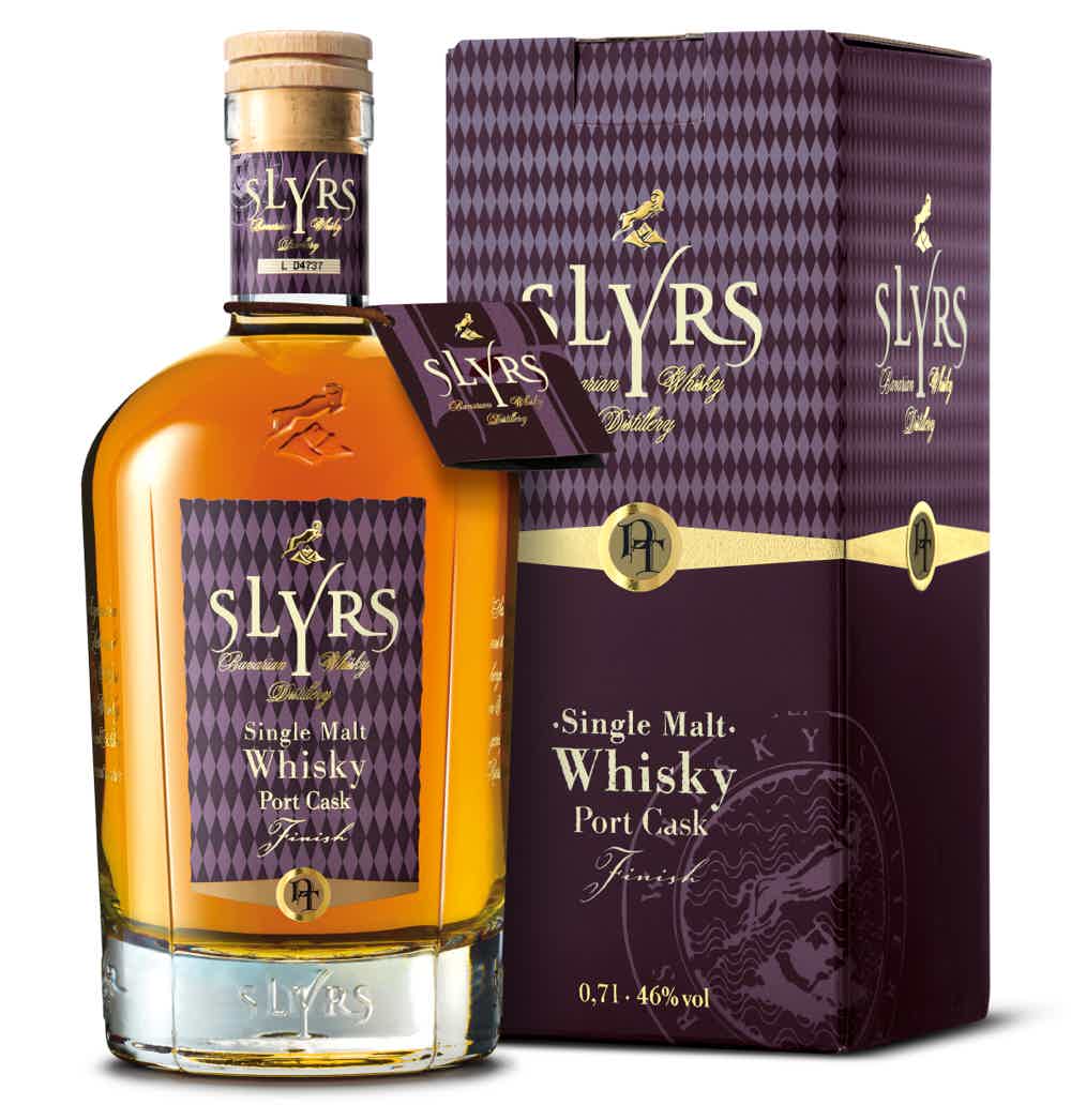 SLYRS Single Malt Whisky Port Cask Finish 46% vol. 46.0% 0.7L, Spirits