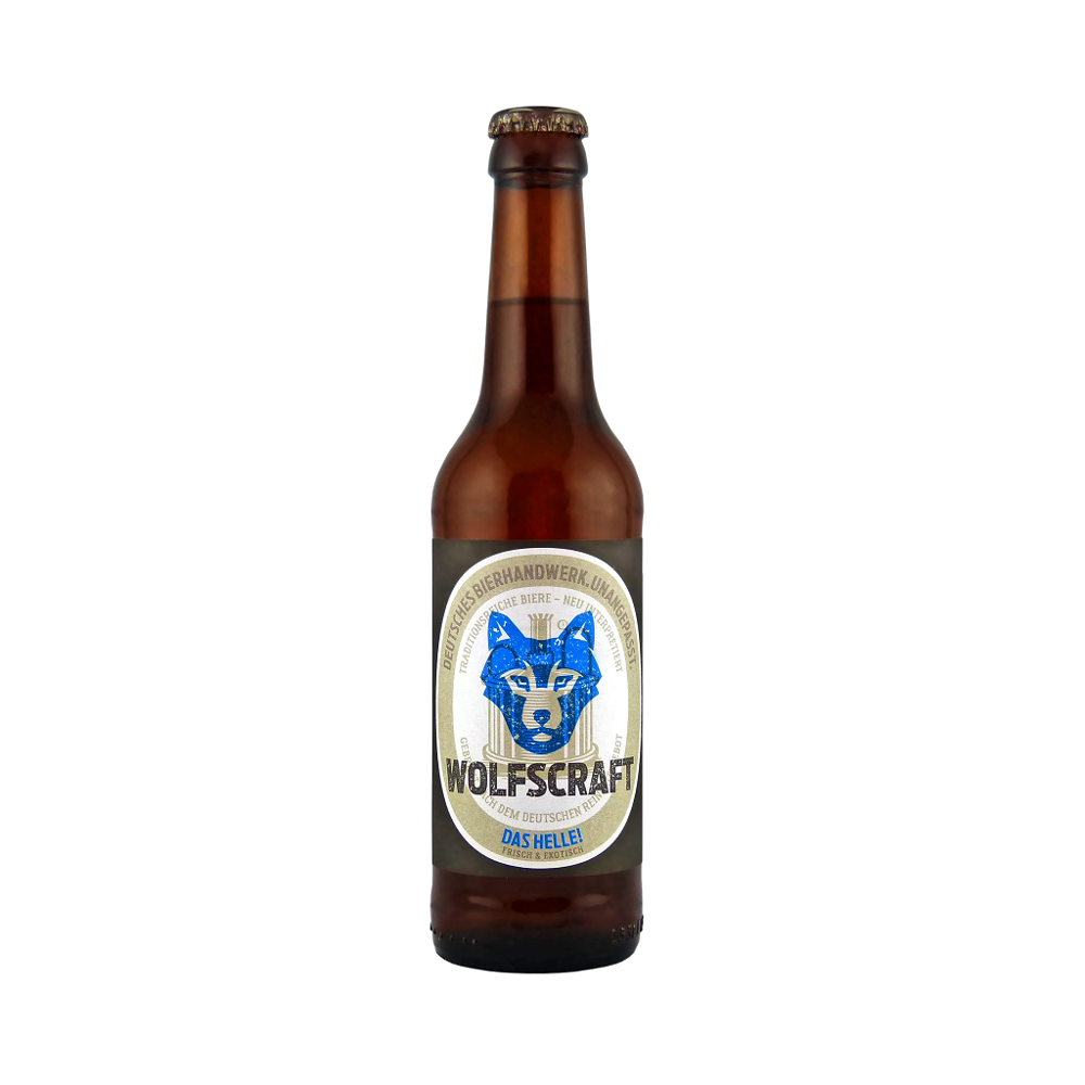 Wolfscraft Das Helle! 0,33l 4.9% 0.33L, Beer
