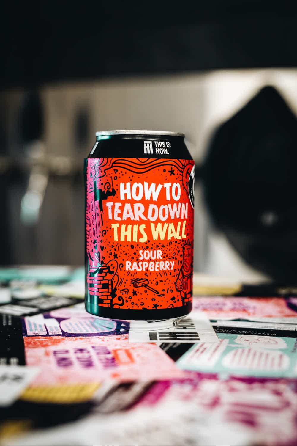 How to teardown this wall - Sour raspberry 4.5% 0.33L, Beer