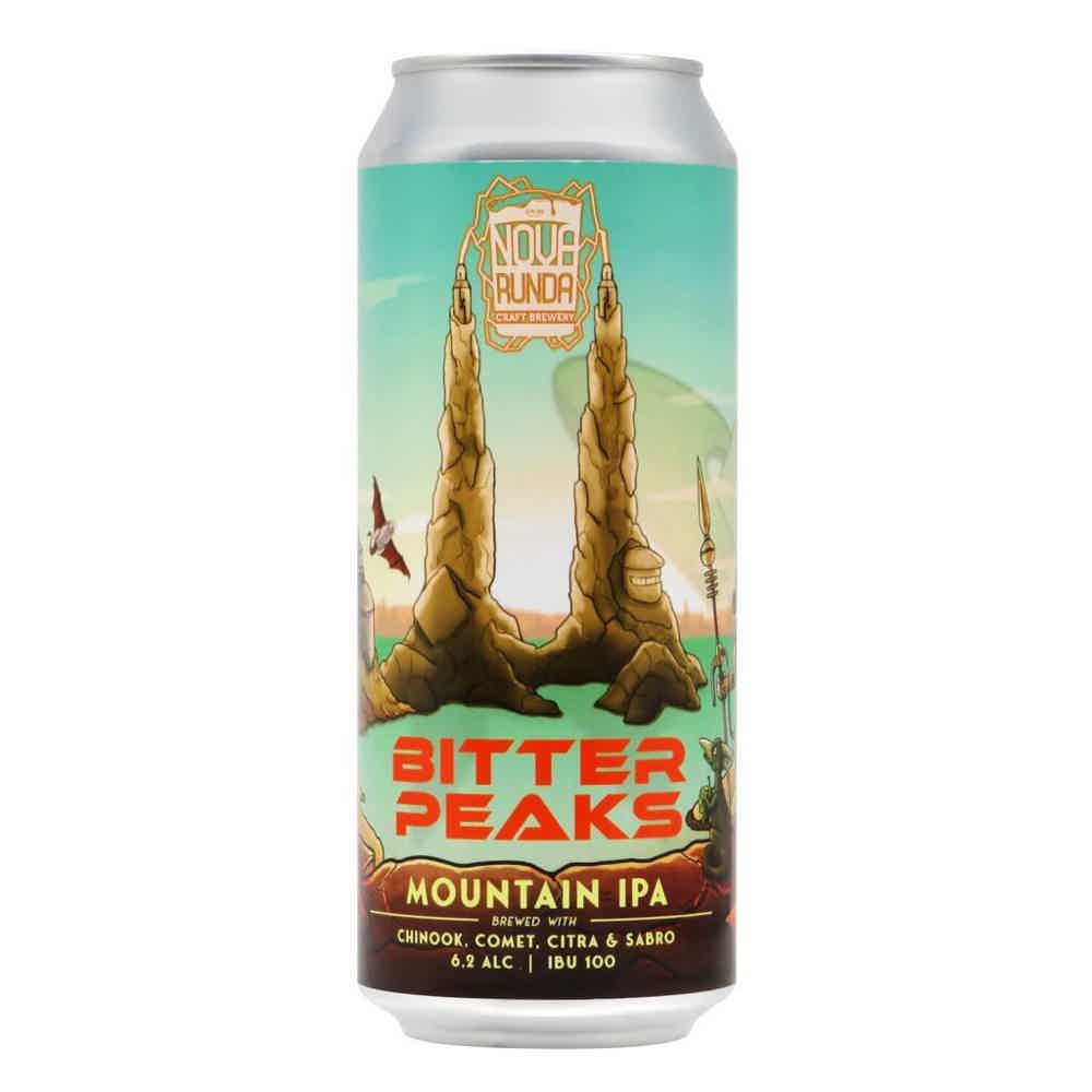 Nova Runda Bitter Peaks Mountain IPA 0,5l 6.2% 0.5L, Beer