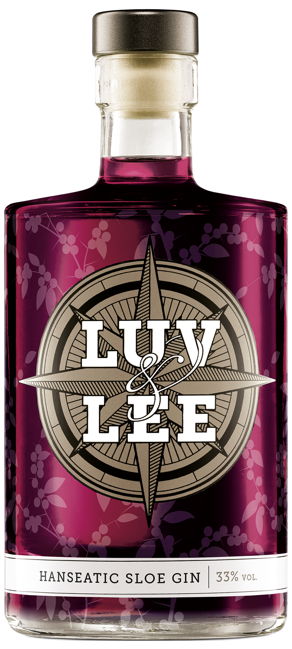LUV & LEE SLOE GIN 33.0% 0.5L, Spirits