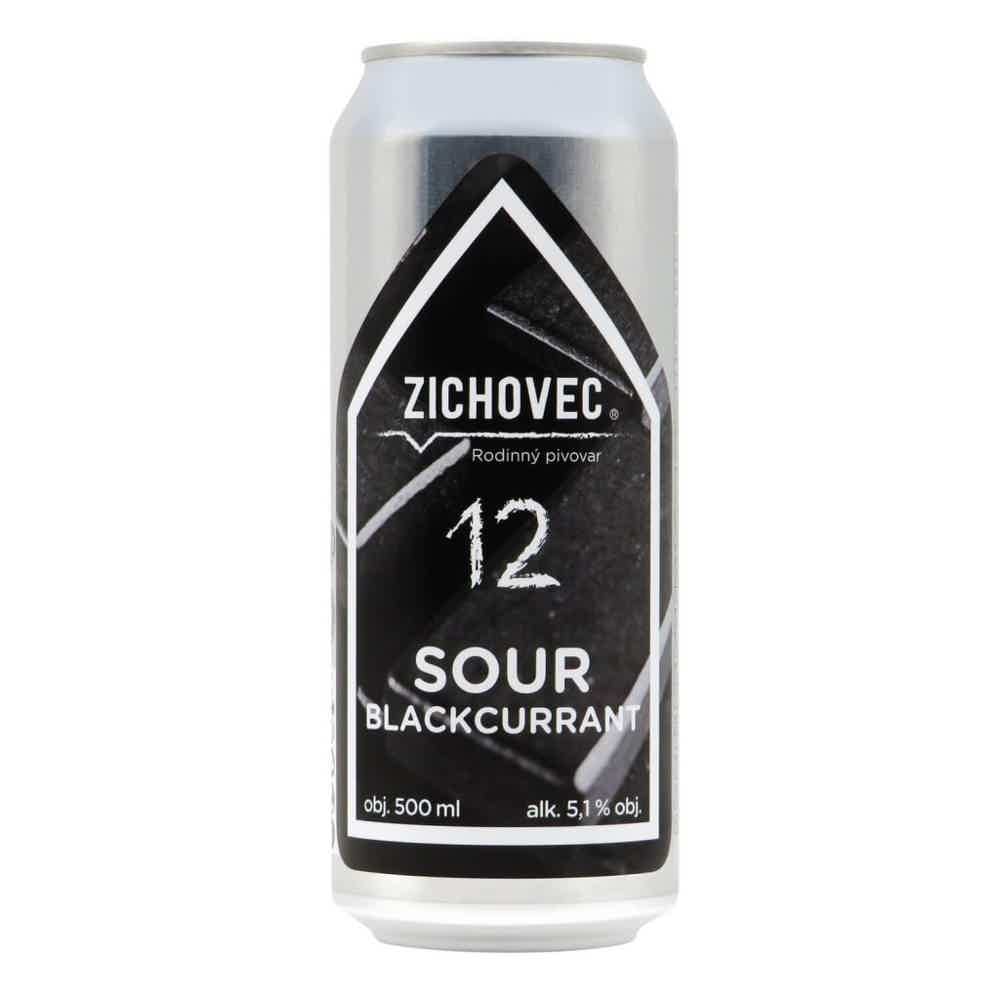 Zichovec Sour Blackcurrant 12 Sour Ale 0,5l 5.1% 0.5L, Beer
