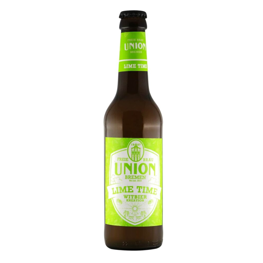 Freie Brau Union Bremen Lime Time Witbier 0,33l 4.9% 0.33L, Beer