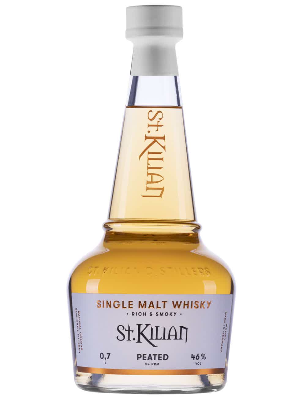 St. Kilian PEATED - Rich & Smoky - Single Malt Whisky 46.0% 0.7L, Spirits