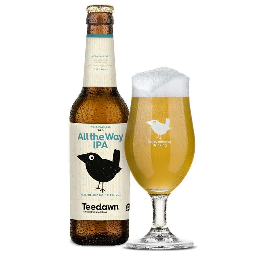 Teedawn All the Way IPA 0.2% 0.33L, Beer