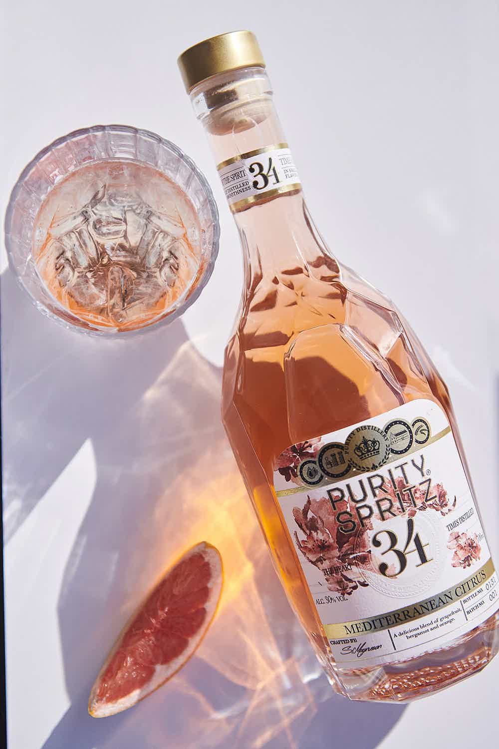 Purity Mediterranean Citrus Flavored Vodka 700 ml 30.0% 0.7L, Spirits