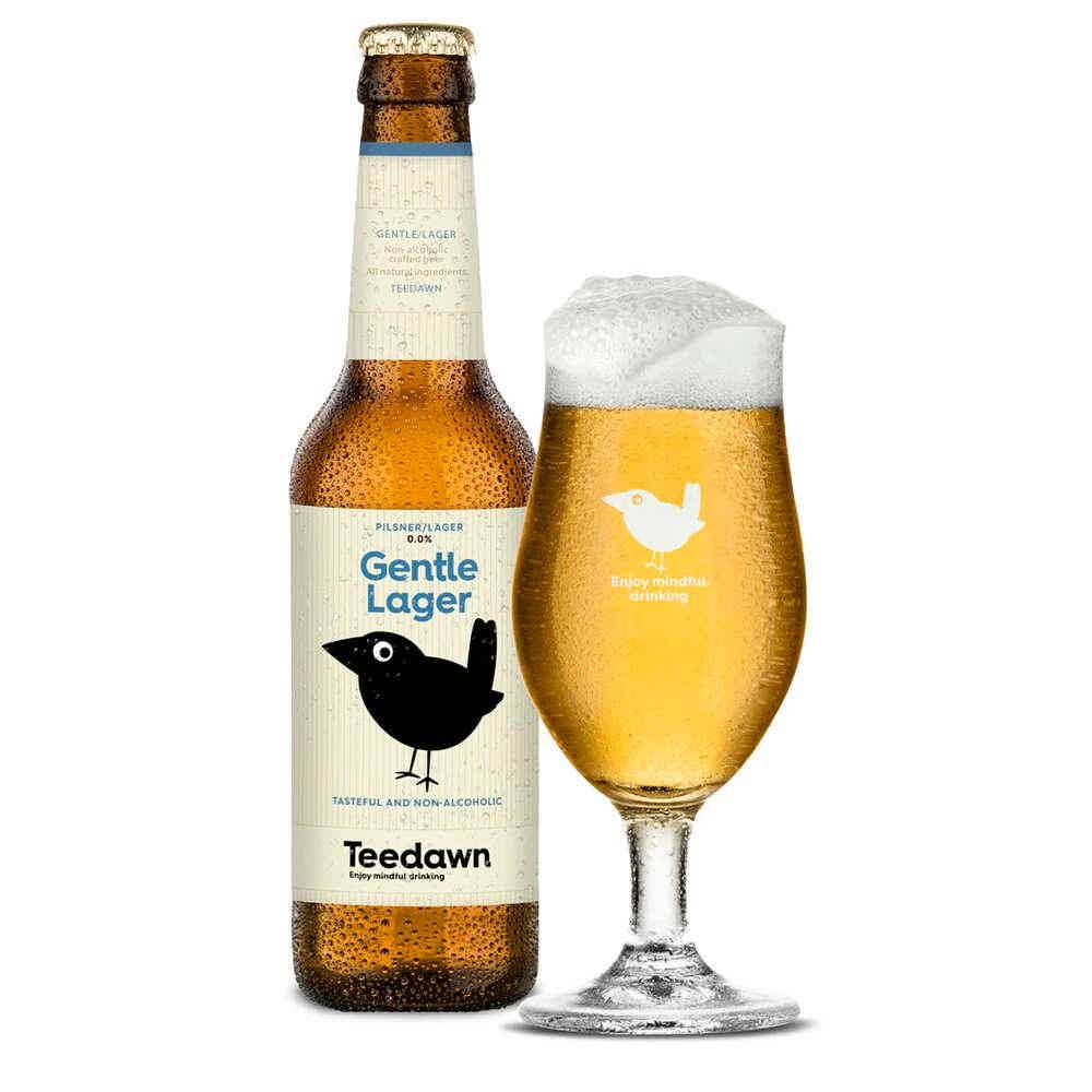 Teedawn Gentle Lager 0.0% 0.33L, Non alcohol
