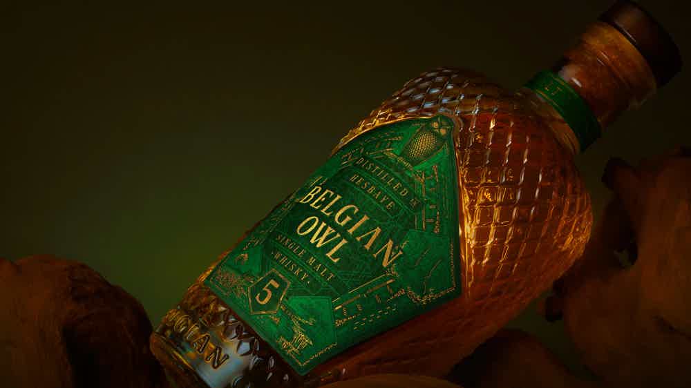 Belgian Owl 5 Years 46.0% 0.5L, Spirits