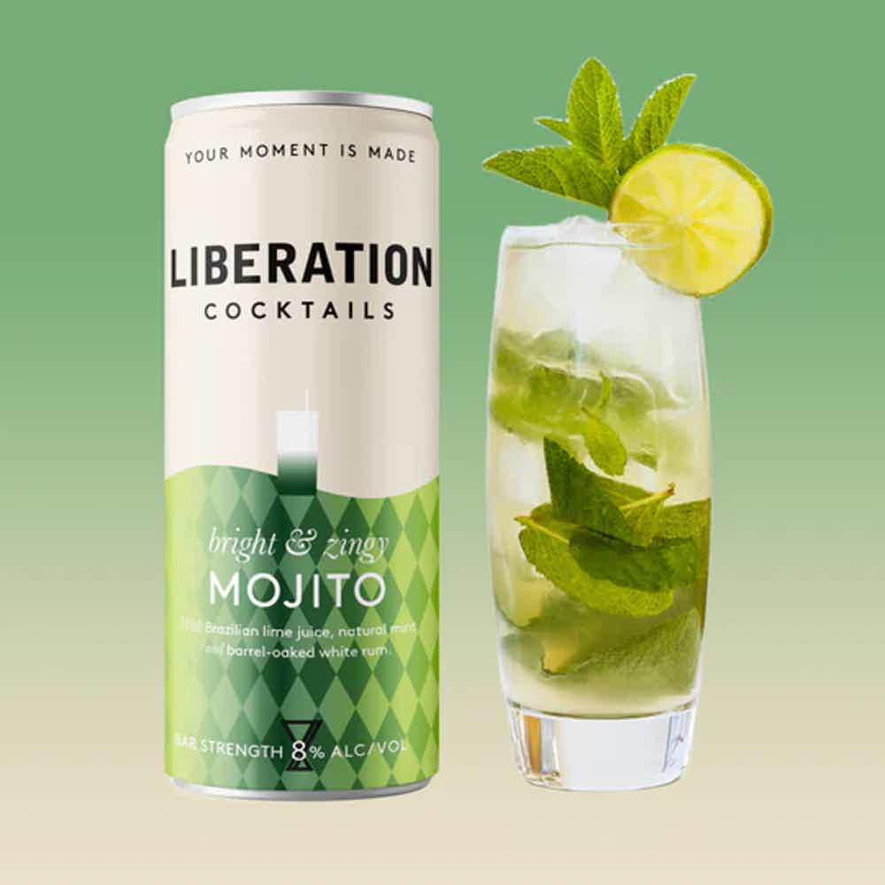 Liberation Mojito 8.0% 0.2L, Spirits