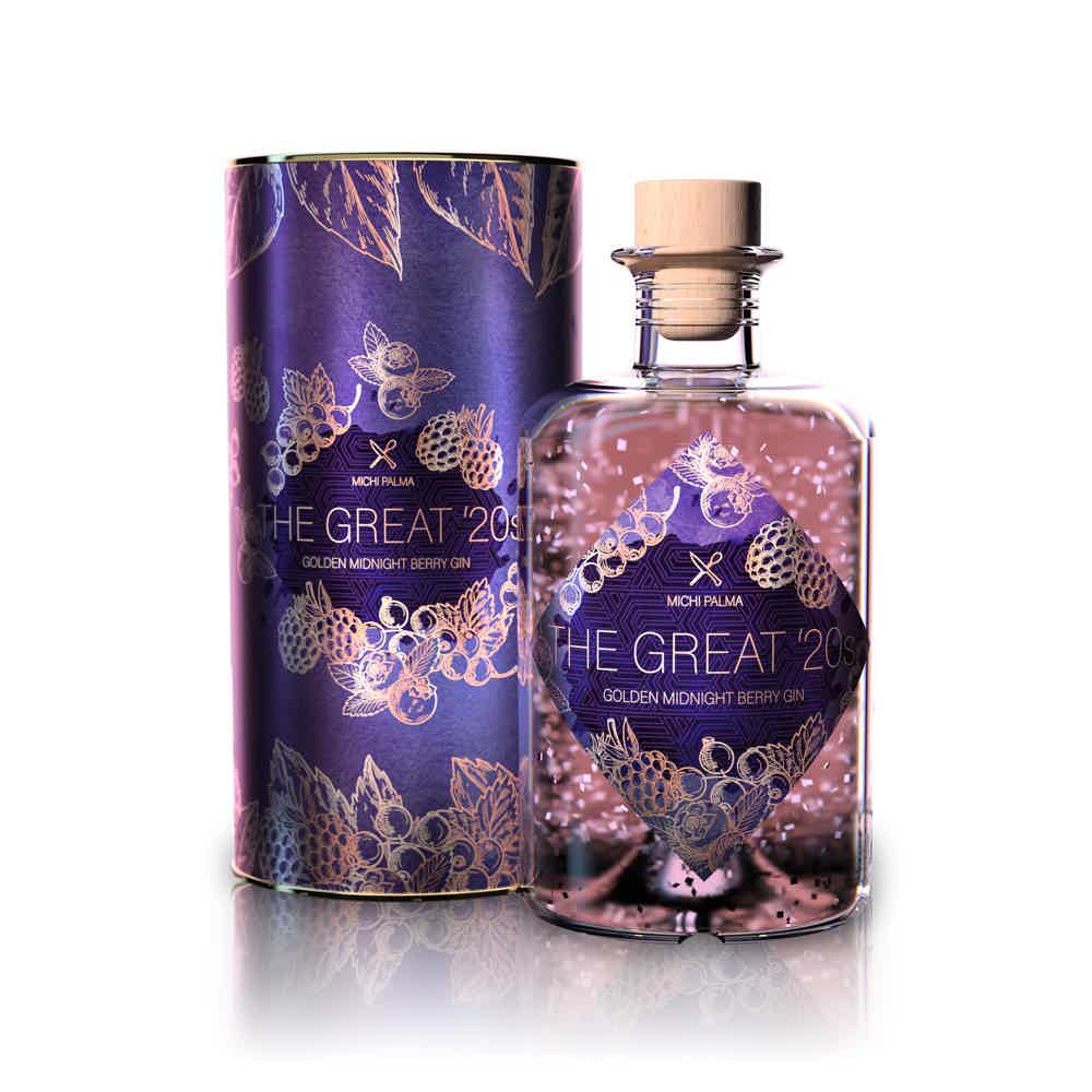 The Great '20s Golden-Midnight-Berry Gin 40.0% 0.5L, Spirits
