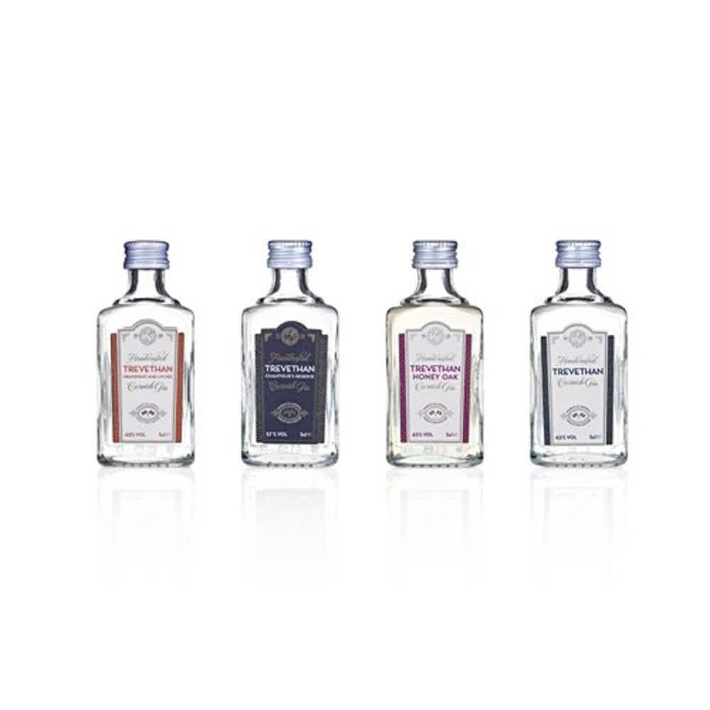 TREVETHAN MINI GIN GIFT SET 43.0% 0.2L, Spirits