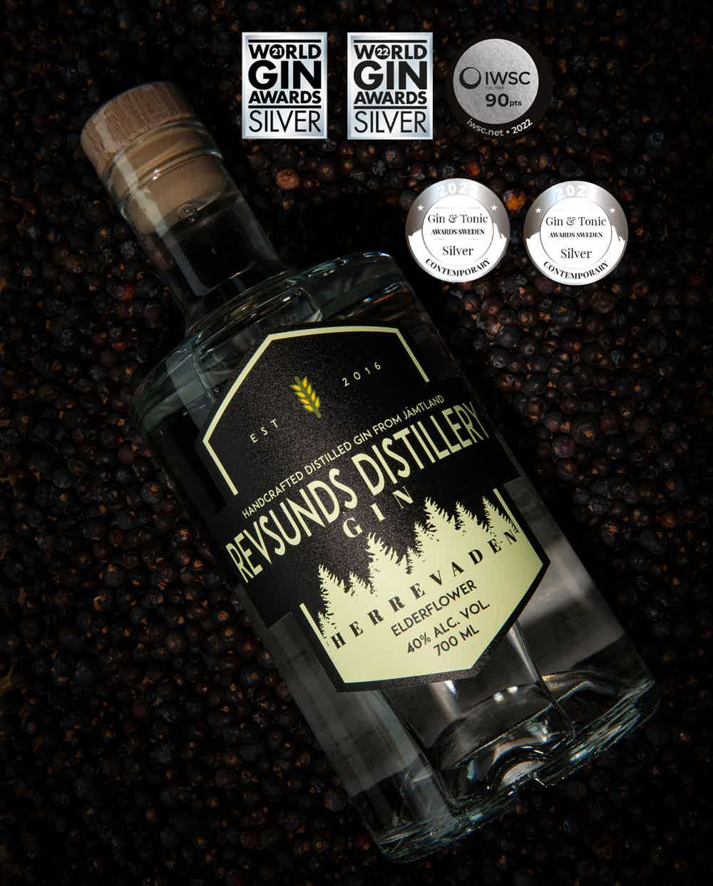 Herrevaden Gin 40.0% 0.7L, Spirits