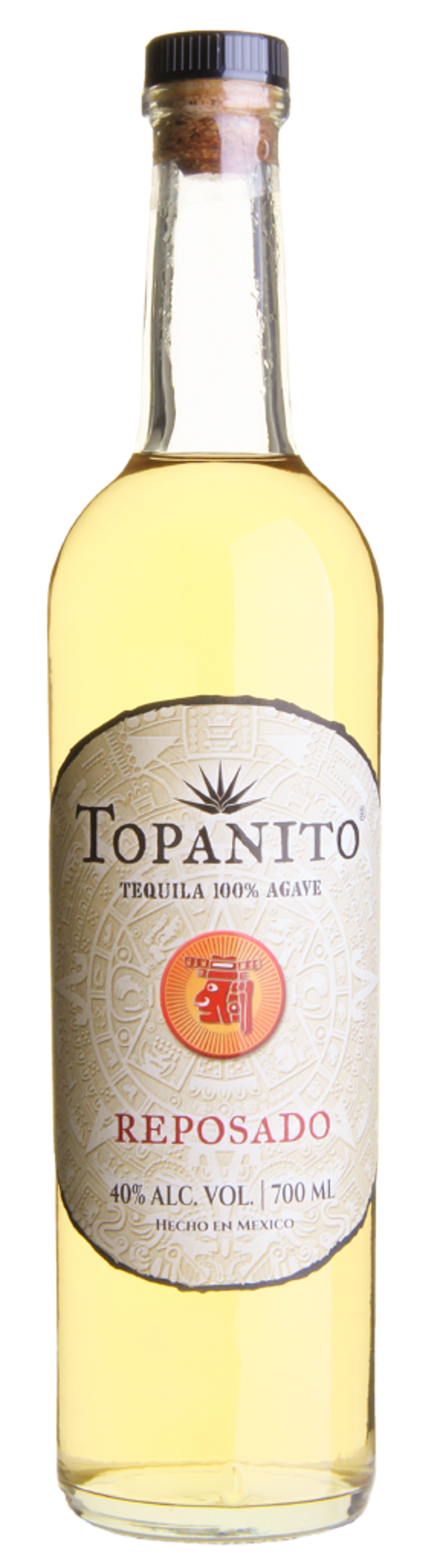 Topanito Tequila Reposado 100% de Agave 40.0% 0.7L, Spirits
