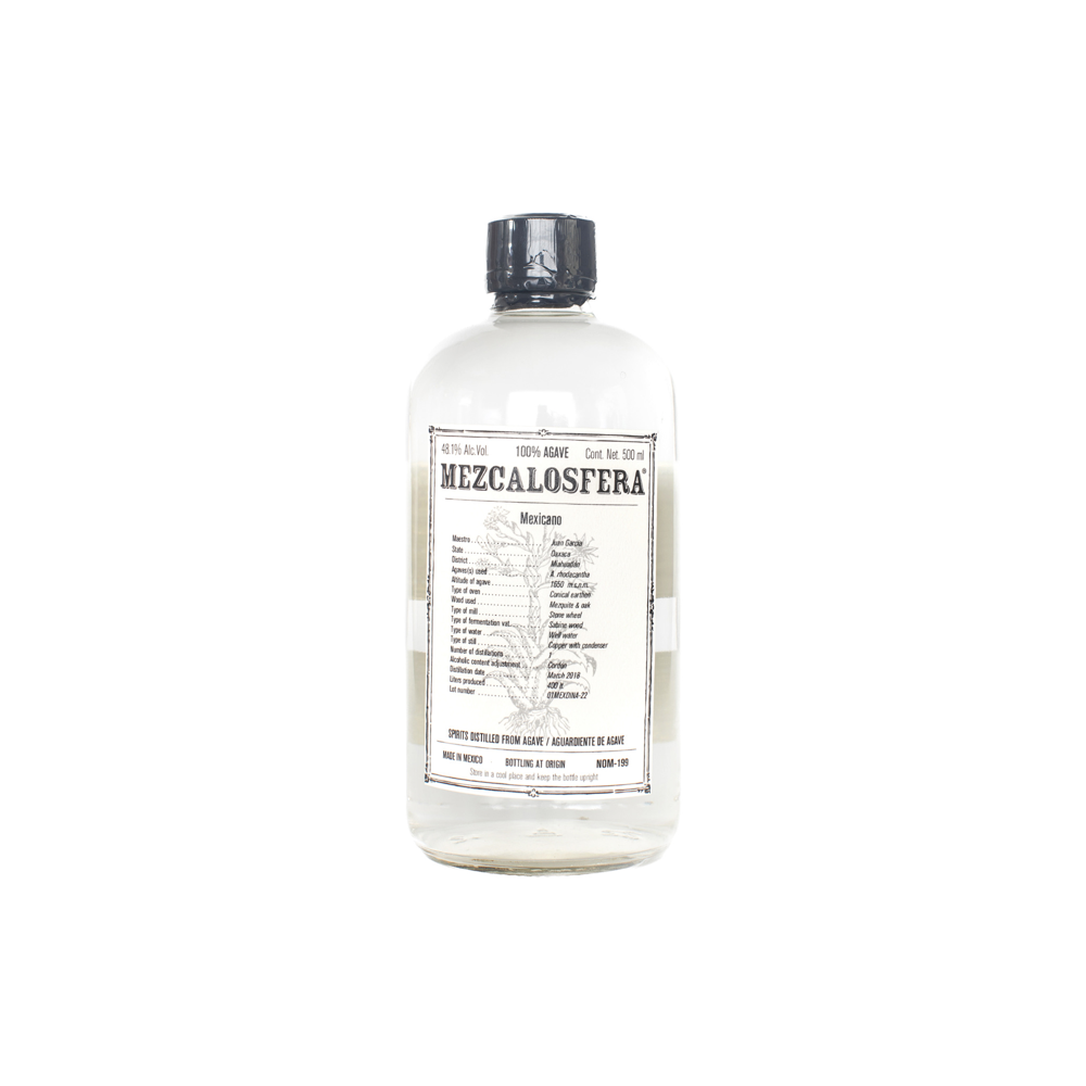 MEZCALOSFERA 2018 MEXICANO - JUAN GARCÍA | 500 ML 48.1% 0.5L, Spirits