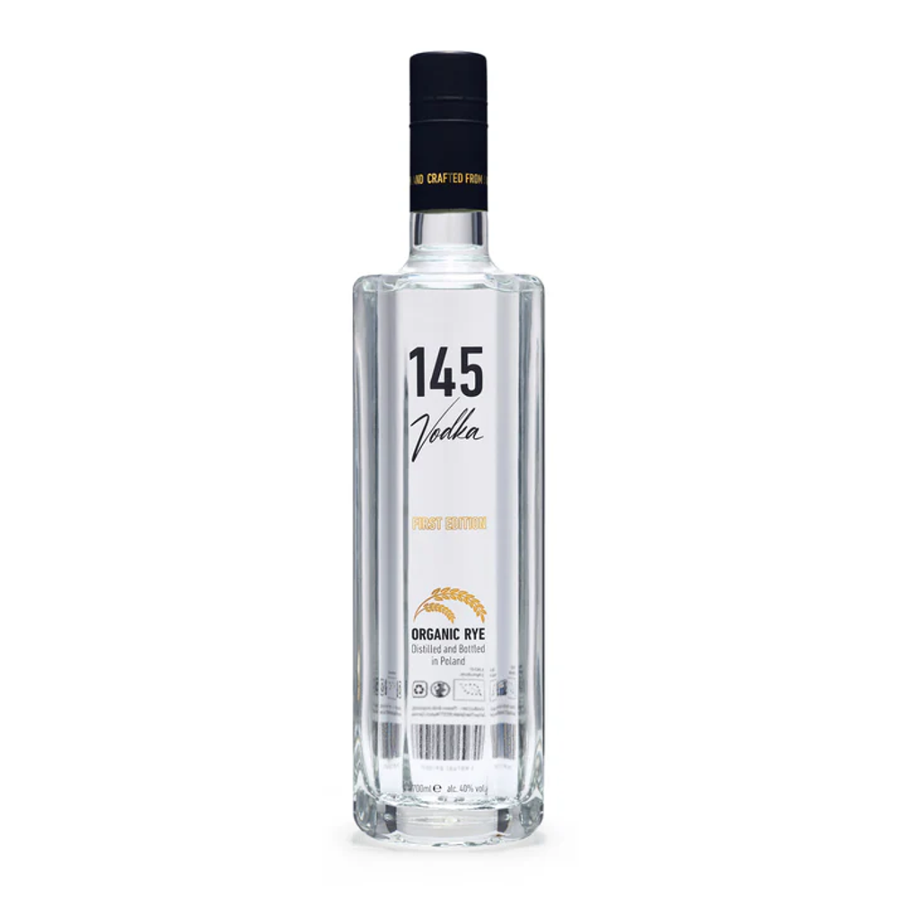 145 Vodka Organic, Party Box, 6 x 700ml: 145 Vodka Organic, Bottle