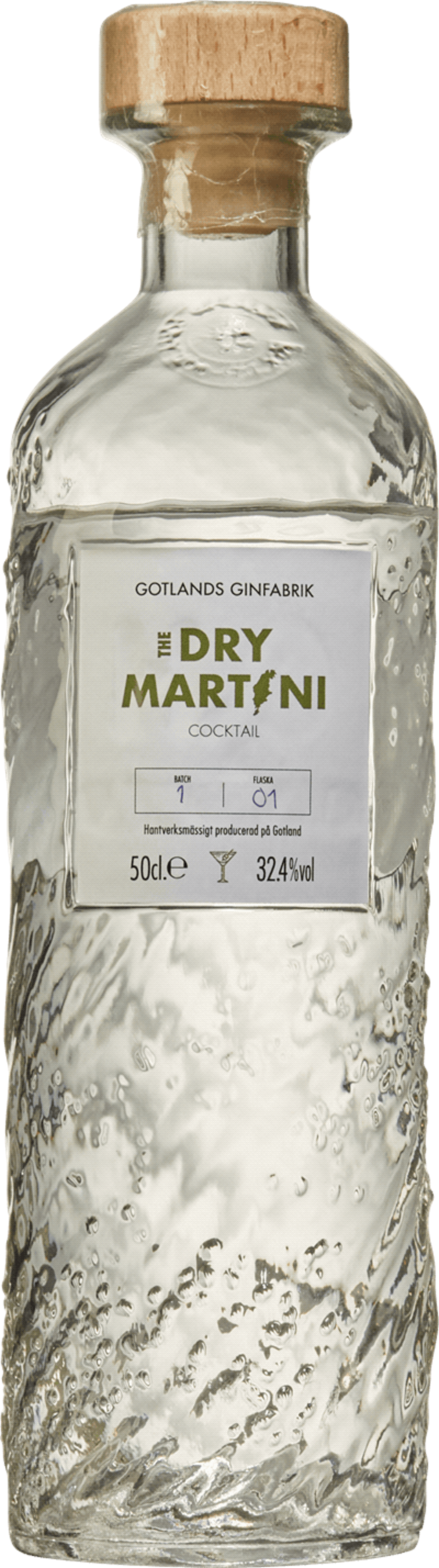 Gotlands Gin Fabrik Dry Martini 32.4% 0.5L, Spirits