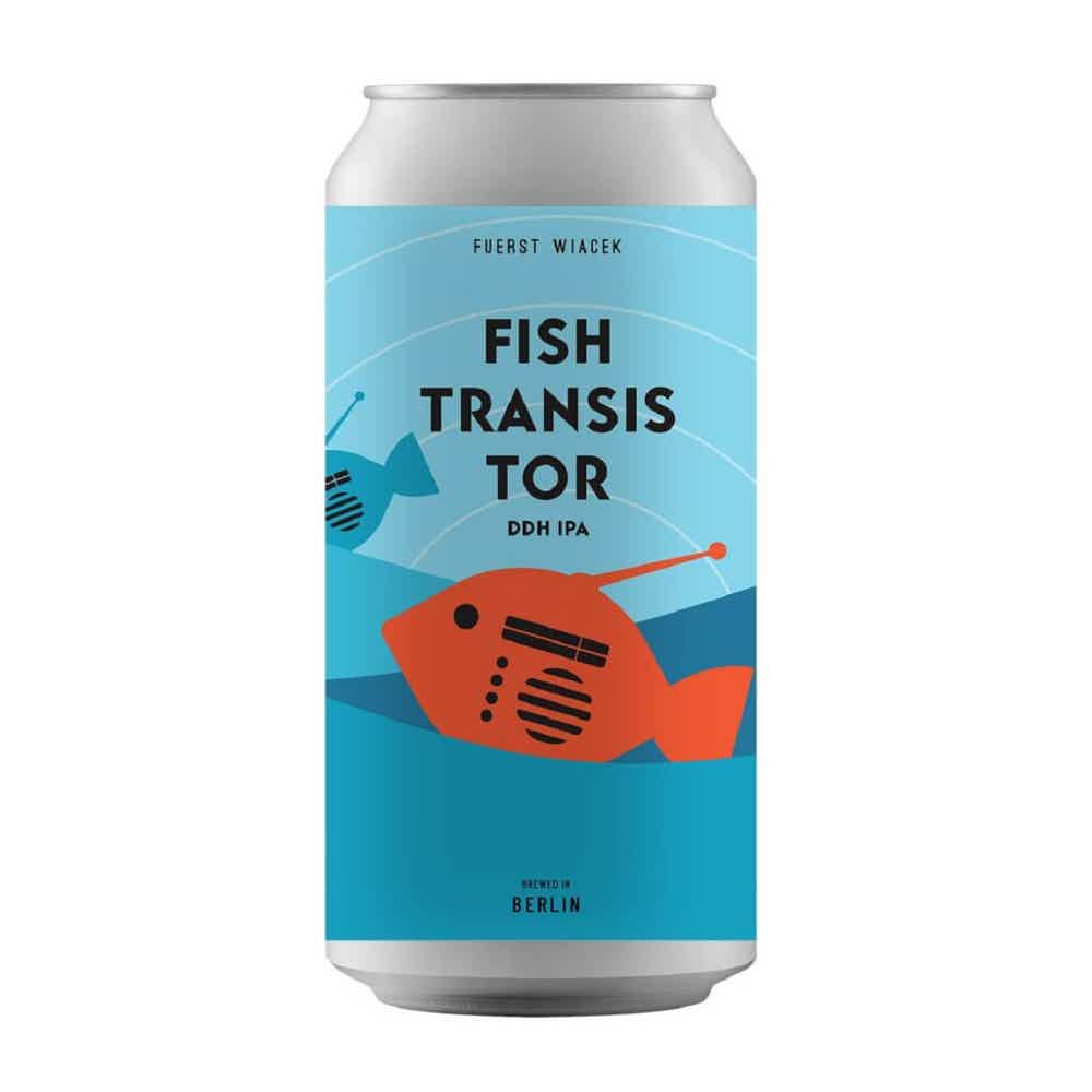 Fuerst Wiacek Fish Transistor DDH IPA (NEW BATCH 25) 0,44l 6.8% 0.44L, Beer