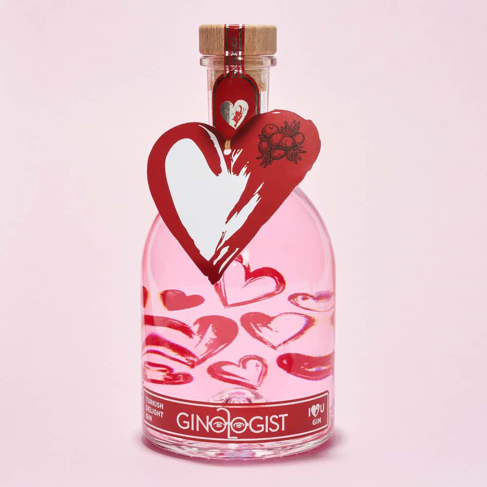 GINOLOGIST "I Love You" Gin ♥ 40.0% 0.7L, Spirits