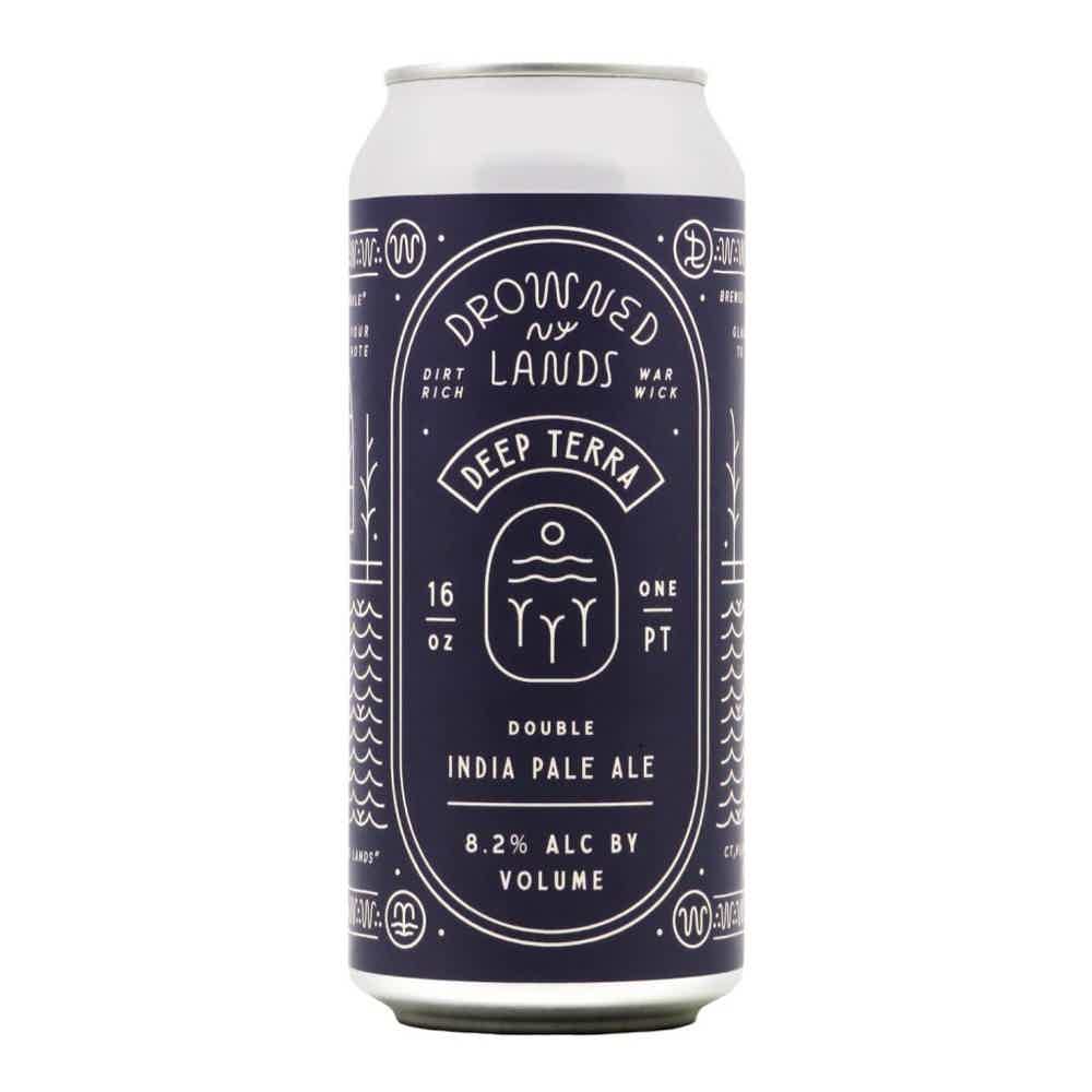The Drowned Lands Deep Terra Double NEIPA 0,473l 8.2% 0.473L, Beer