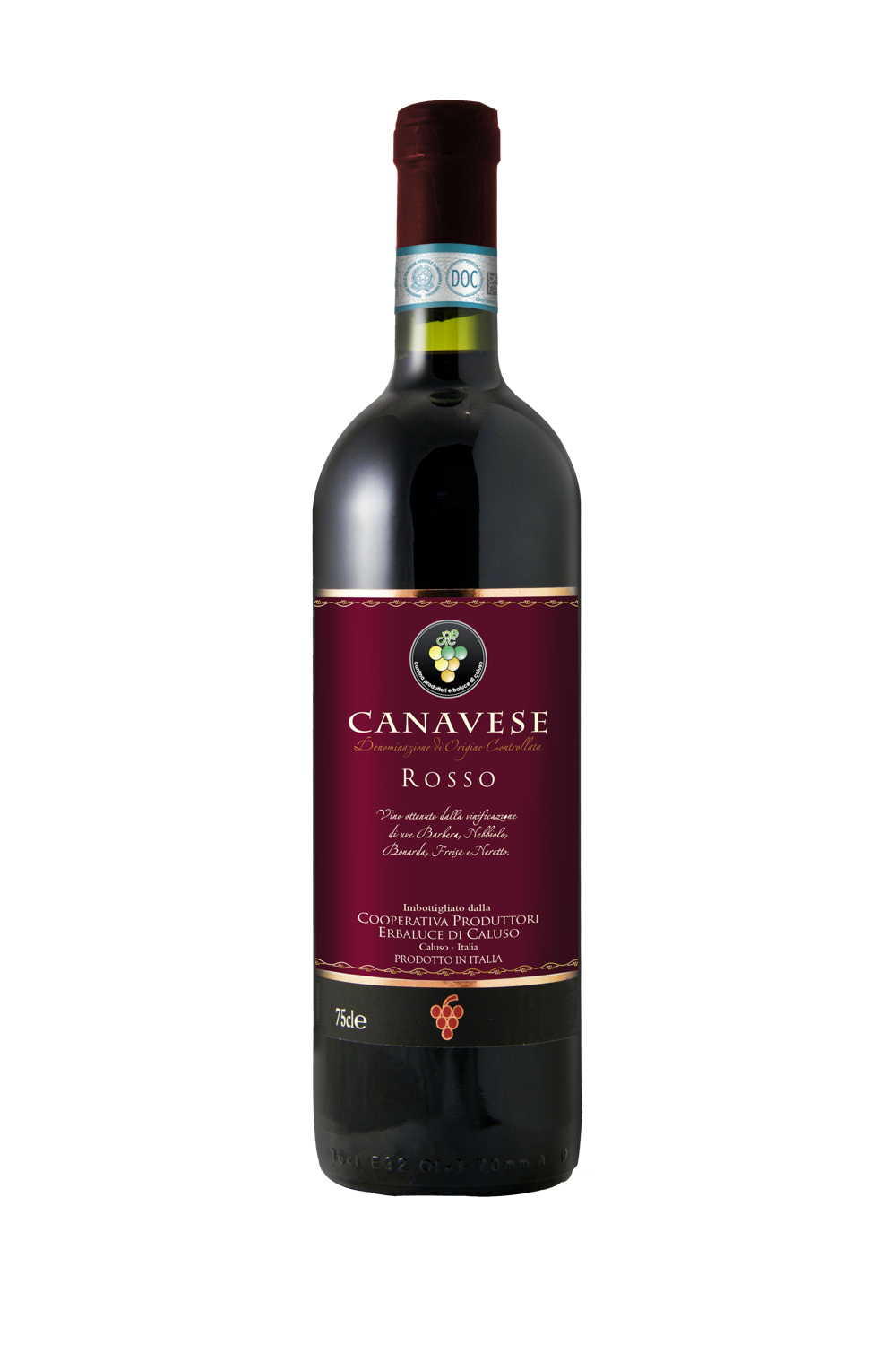 Canavese Rosso DOC 2020 Etichetta Rossa 13.0% 0.75L, Wine